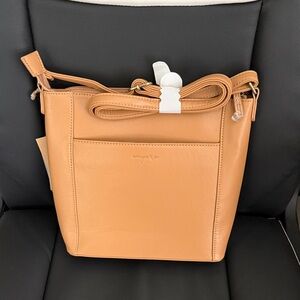 AC Tan Crossbody Bag